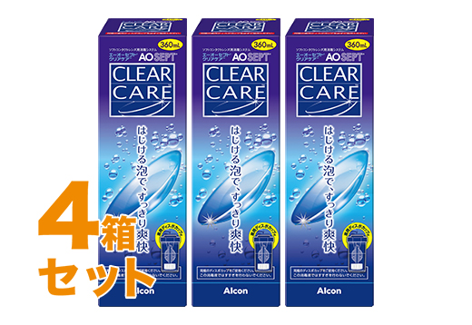 エーオーセプト クリアケア （360ml x 3本） 4セット