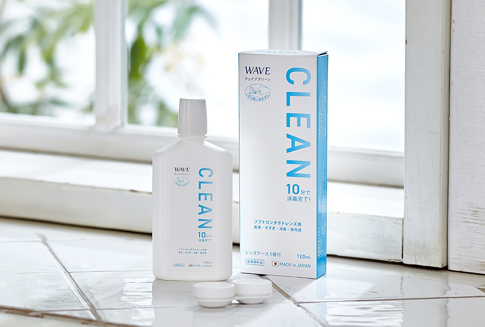 コンタクトレンズケア用品 LIFEWAVE コンタクトレンズ通販 レンズオフ - WAVEピュアドロップ 4箱セット